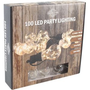 Party Lights Led Outdoor - 10 Lamps - 4.5 Meter