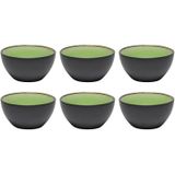 Tavola - Schaaltje - Lime Green Corfu - Kom - Groen - Ø12x6cm - Aardewerk - (6 stuks)