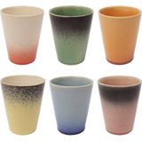 Studio Tavola - Koffiekopjes - Fire - 310 ml - Set van 6