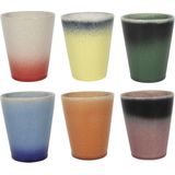 Studio Tavola - Koffiekopjes - Fire - 310 ml - Set van 6