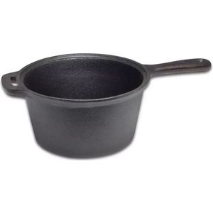 Sauspan | Cast Iron | Ø 18 x 9 cm (1.5 liter, Gietijzer)