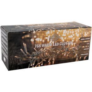 Svenska Living - Kerstverlichting - Snake - Voor Binnen & Buiten IP44 - Met Timer - Kerstboomverlichting - 768 LED - 4.5M