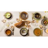 Studio Tavola - Serviesset Deep Forest - 18-delig - Groene Keramiek