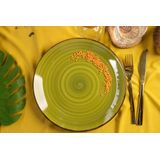 Studio Tavola - Serviesset Deep Forest - 18-delig - Groene Keramiek