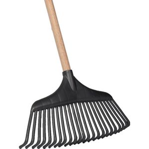 Talen Tools – Bladhark – Kunststof – Essenhouten steel – 120 cm - Actie