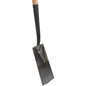 Talen Tools – Draineerspade – Blank Gepolijst – Essenhouten Steel – 76 cm