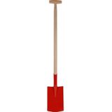 Talen Tools Spade met Hals - Rood - Inclusief 113 cm Steel