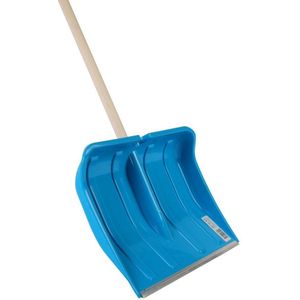 Sneeuwschuiver Pvc Blauw 48cm Incl.steel