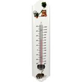 Talen Tools - Thermometer - Metaal - Min/Max - 30 cm - Wit