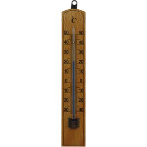Talentools Thermometer Hout 20 cm Bruin