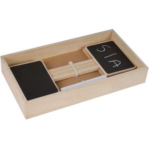 Talen Tools - Plantenlabels - Met krijtbord - 4 stuks