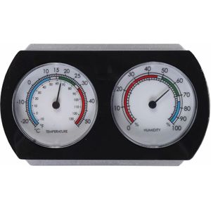 Hendrik Jan - Hygro-thermometer - Vierkant - 10 cm