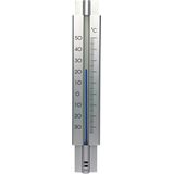 Hendrik Jan - Buitenthermometer - Aluminium - Zilver - 30 cm