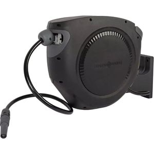 Talen Tools - Wandslangenbox – Deluxe – Tuinslang ½ van 25 meter - Automatisch oprolsysteem