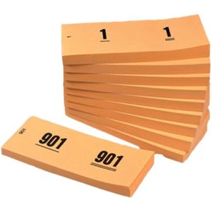 Zahlensätze 1-1000 in Box orange