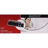 Toetsenbord quantore zwart | 1 stuk