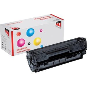 Tonercartridge Quantore Q2612A alternatief tbv HP Q2612X 12X zwart | 1 stuk
