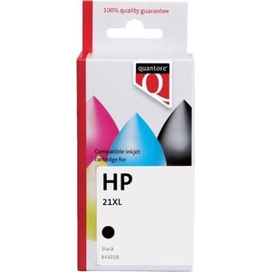 Inktcartridge Quantore alternatief tbv HP C9351A 21XL zwart