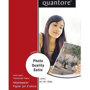 Quantore A4 fotopapier satijn 230 gram 50 vel