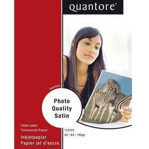 Quantore Fotopapier A4 - 170 gram - mat satijn pak a 50 vel