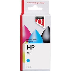 Quantore - Alternatief Inktcartridge - Blauw - Geschikt voor HP 363 C8771EE