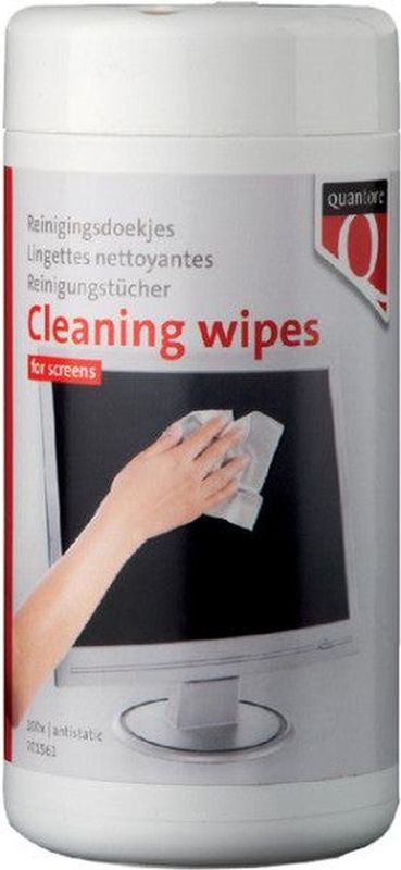 Quantore - Dispenser - Vochtige Reinigingsdoekjes - 100 Stuks - Antistatisch