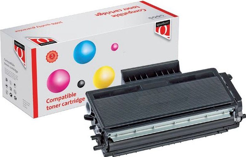 Toner Quantore alternatief tbv Brother TN-3170BK zwart