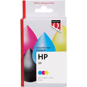 Quantore - HP 23 - Inktcartridge - Multicolor - Tot 1040 pagina's