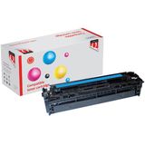 Quantore - Tonercartridge - Blauw - Alternatief TBV HP 125A