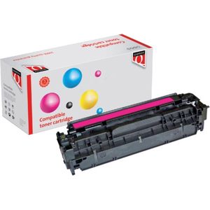 Quantore - Tonercartridge - Rood - Alternatief voor HP CB543A