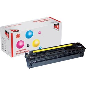 Quantore - Tonercartridge - Geel - Alternatief voor HP CB542A - Tot 1400 pagina's