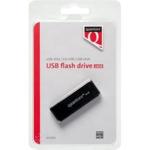 Usb-stick quantore 16gb 2.0 zwart