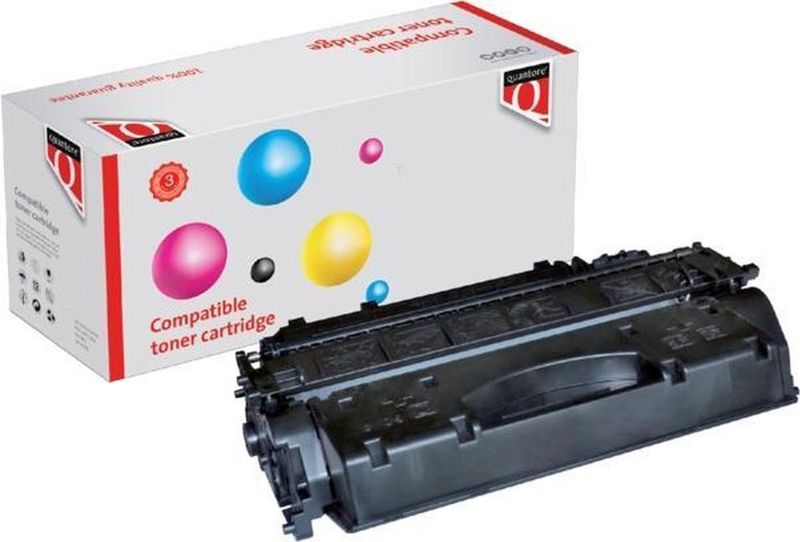Quantore - CE505X - Tonercartridge - Zwart - Alternatief voor HP