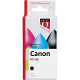 Quantore - PG-510 - Inktcartridge - Zwart - Inclusief Chip