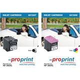 Quantore - CC641EE - Inktcartridge - Zwart - Alternatief - 300XL