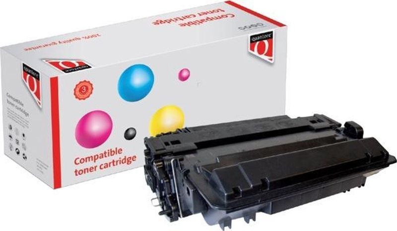 Quantore - CE255X - Tonercartridge - Zwart - Tot 12500 Pagina's
