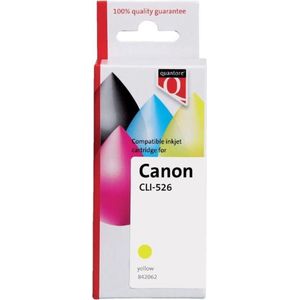 Quantore - CLI-526 - Inktcartridge - Geel - Alternatief voor Canon