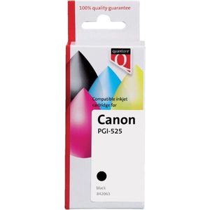 Quantore - Alternatief Inktcartridge - Zwart - Geschikt voor Canon PGI-525