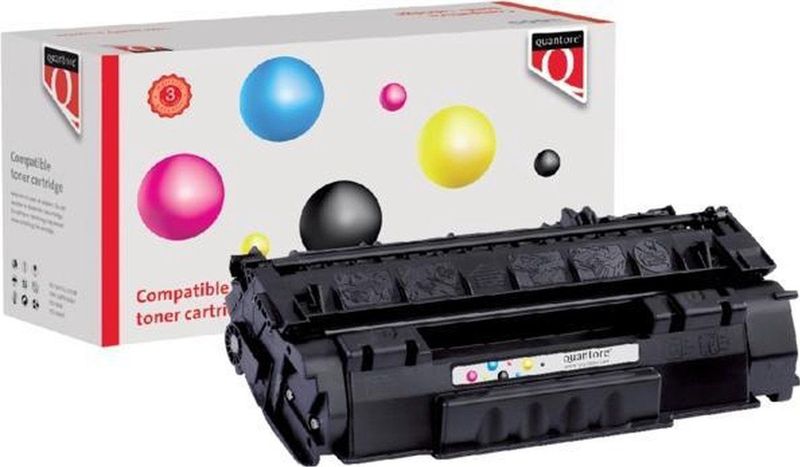 Tonercartridge quantore hp q7553a 53a zwart | 1 stuk