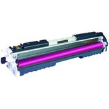 Quantore - CE313A - Tonercartridge - Rood - Alternatief voor HP