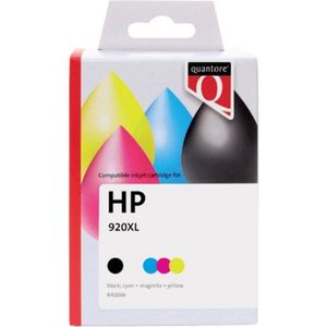 Inktcartridge quantore hp 920xl c2n92cn hc zw 3 kl