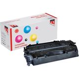 Quantore - Tonercartridge - Zwart - Alternatief voor HP CE505X
