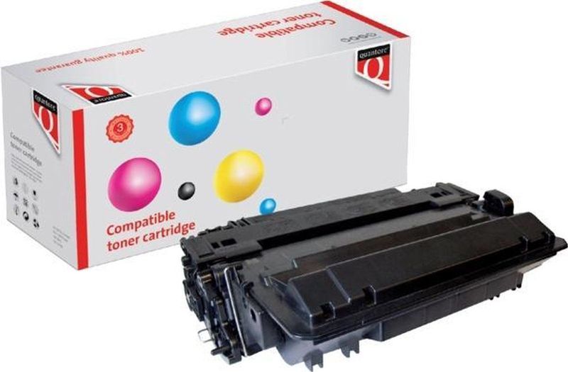 Quantore - Tonercartridge - Zwart - Alternatief voor HP CE255XX - 1 stuk