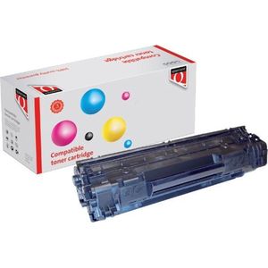 Quantore - Tonercartridge - Zwart - Alternatief voor HP CE285X - Printcapaciteit 3200 pagina's