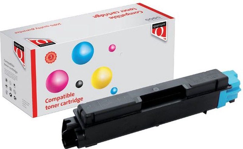 Quantore - TK-590C - Toner - Blauw - Alternatief - 5000 Pagina's
