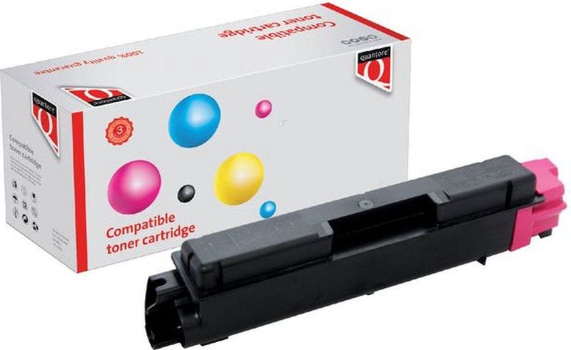 Quantore - TK-590M - Toner - Rood - Alternatief voor Kyocera