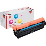 Tonercartridge quantore hp ce741a 307a blauw | 1 stuk