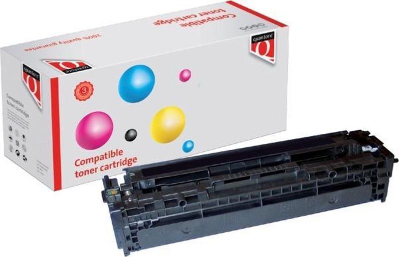 Quantore - Tonercartridge Alternatief - Zwart - Geschikt voor HP CF210A 131A