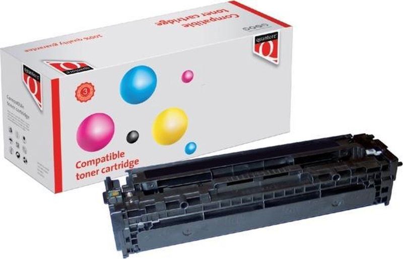 Quantore - Tonercartridge alternatief - Zwart - Geschikt voor HP CF210X