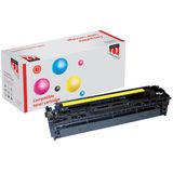 Quantore - CF212A Tonercartridge - Geel - Alternatief voor HP